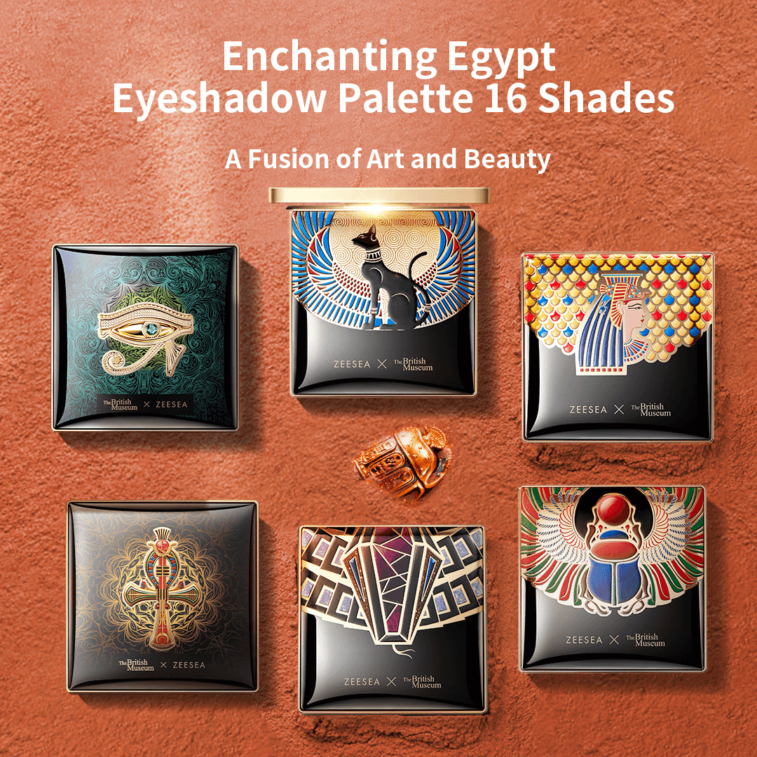 藝術設計｜以神秘靈動的設計元素，重新展現了古埃及深邃的華美妝容｜設計盒子DESIGN BOX