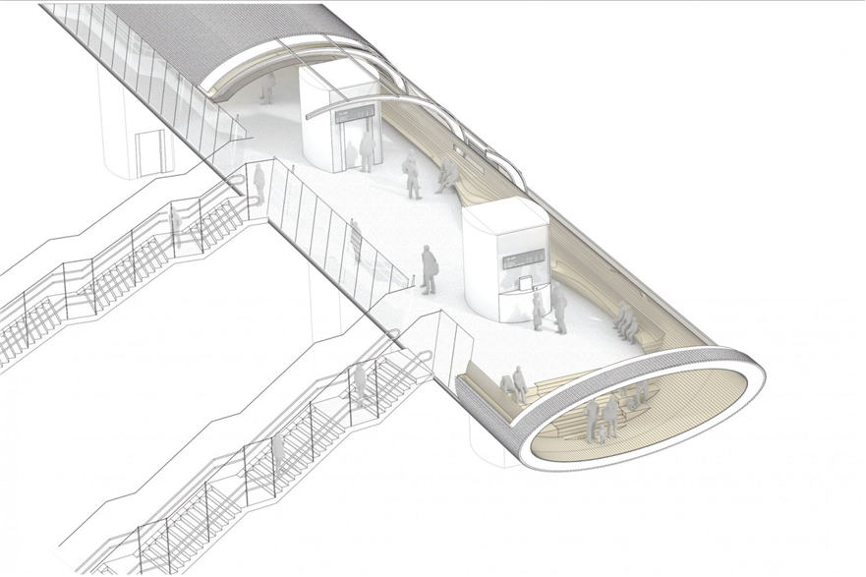 旅行地標｜從這裡走向未來：丹麥「克厄北站」鋼蛇般造型設計極具未來派風格｜設計盒子DESIGN BOX