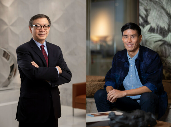 從左至右：銀河娛樂集團副主席呂耀東先生；嘉佩樂酒店集團副主席Evan Kwee