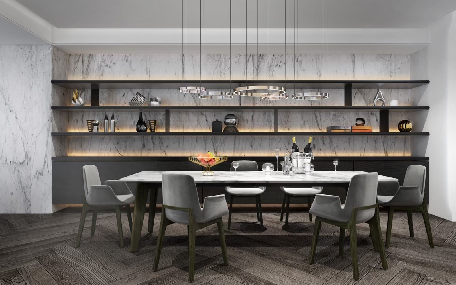 豪宅室內設計師推薦 │ 綠隱瑰寶,中山世紀張宅設計案 │ 遇見設計 謝昱宏 DESIGNBOX設計盒子網路平台3