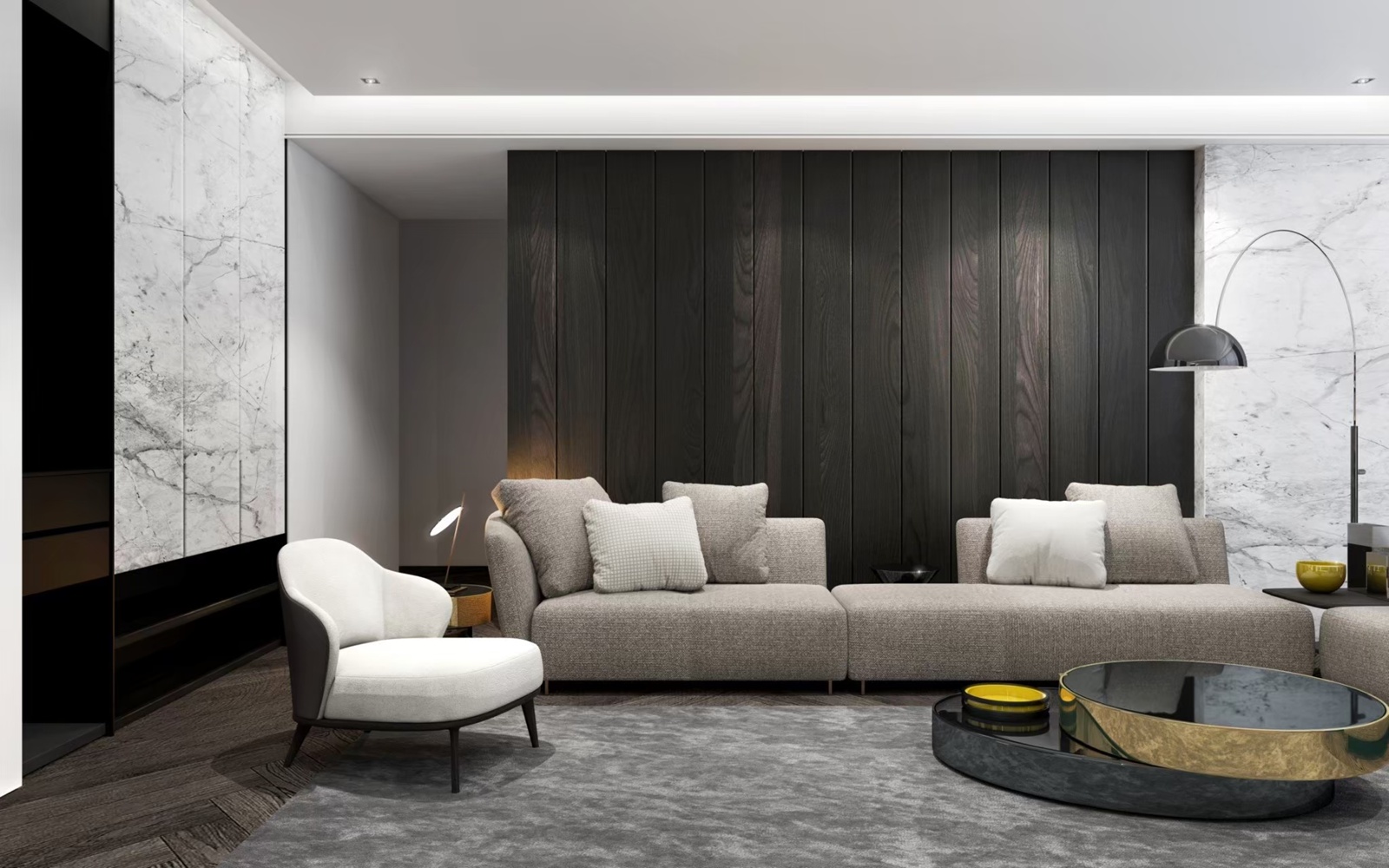 豪宅室內設計師推薦 │ 綠隱瑰寶,中山世紀張宅設計案 │ 遇見設計 謝昱宏 DESIGNBOX設計盒子網路平台7