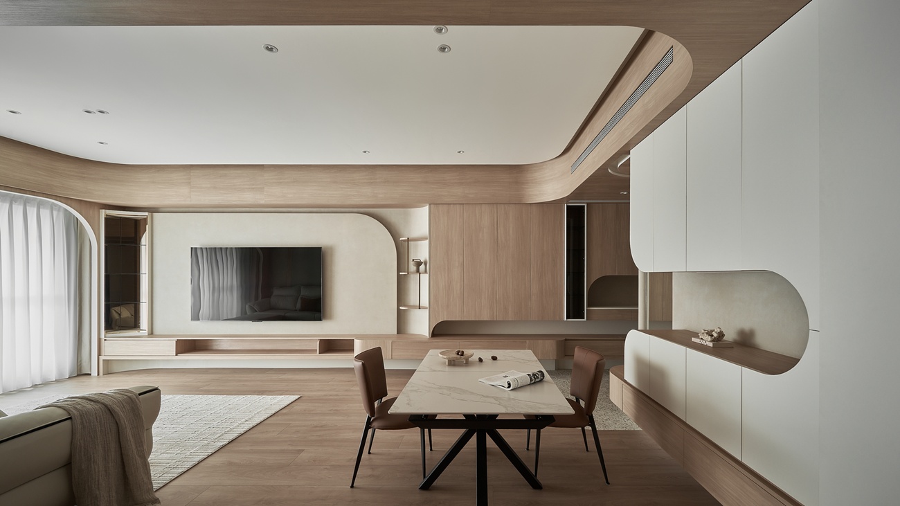 室內設計大獎 │《弧光映境》嵐敘設計 林哲豪 DESIGNBOX設計盒子網路平台5