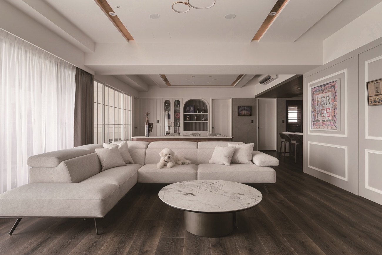 退休生活的優雅自在 與毛孩共譜新美式溫柔日常│歐德傢俱 DESIGNBOX設計盒子網路平台