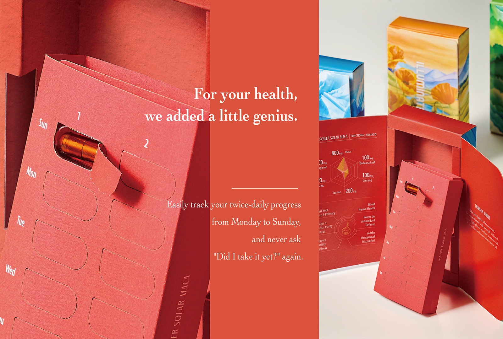 獲獎報導 │《剎那迴響-四季流轉》 銘崎生物 —— 榮獲美國TITAN健康獎 - 金獎 設計盒子 DESIGN BOX 3