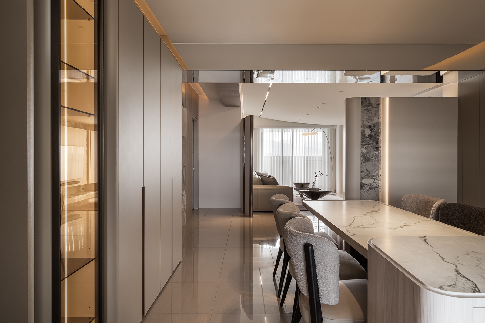 獎項代辦 │《紋映柔居》捌程室內設計 張褞矇 設計盒子DESIGN BOX 7