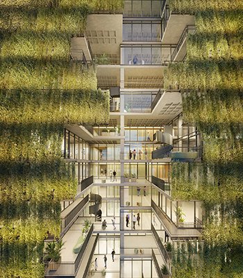 國際競賽報名代辦 │ 巴西垂直綠化辦公室建築Botânica Office