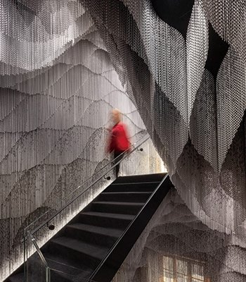 光影簾幕藝術裝置 Casa Batlló Installation