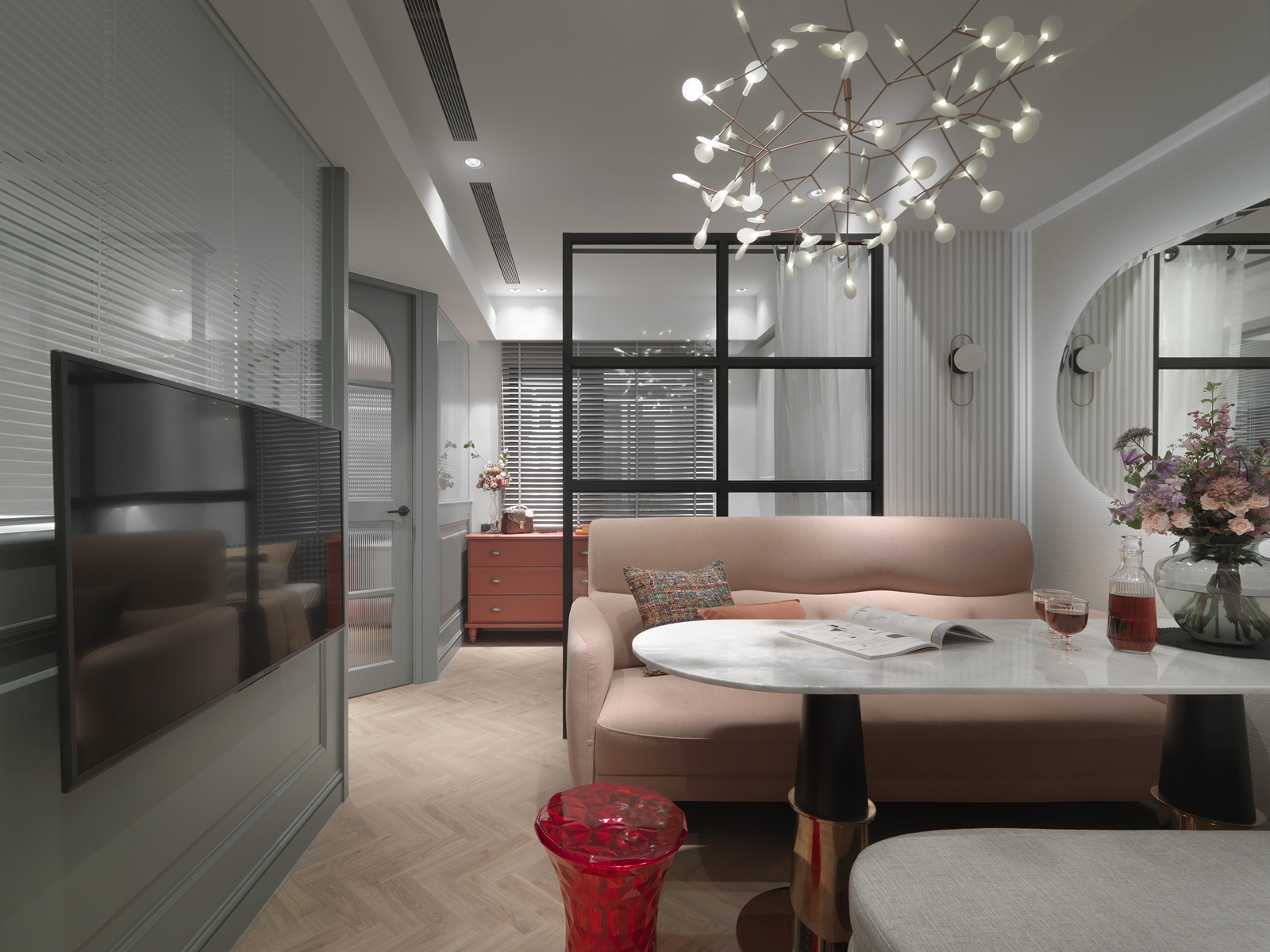 室內設計  │《法式綺想》隱寓設計 鍾頌婷 設計盒子DESIGN BOX3