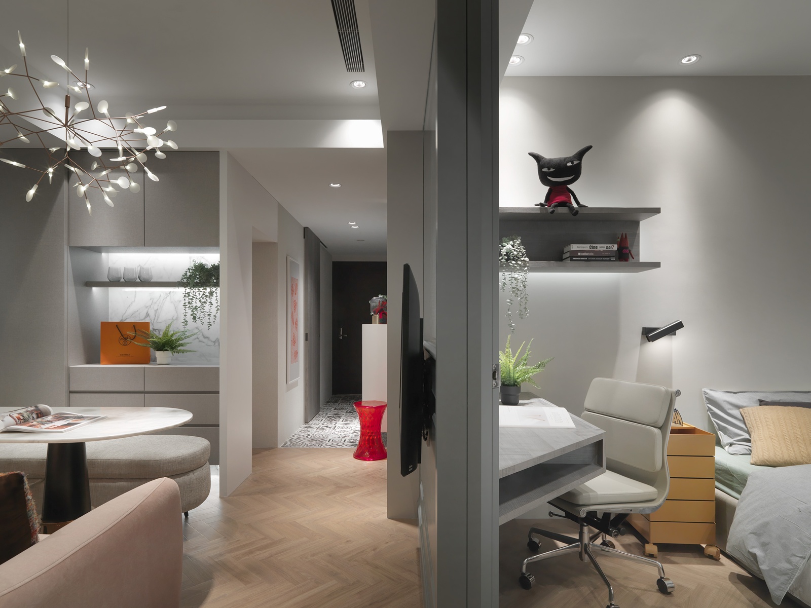 室內設計  │《法式綺想》隱寓設計 鍾頌婷 設計盒子DESIGN BOX6