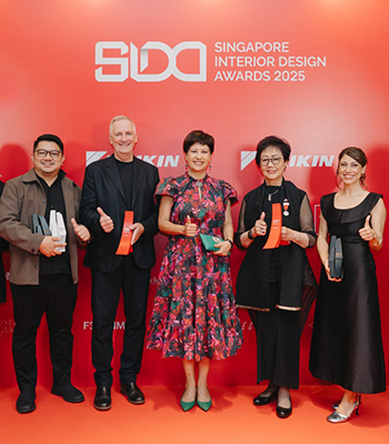 2025 新加坡室內設計大獎 SINGAPORE INTERIOR DESIGN AWARDS 頒獎晚宴